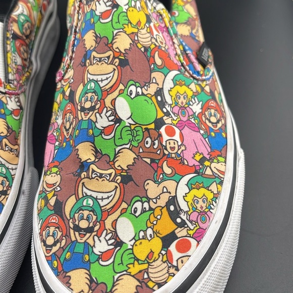 UNISEX Vans Nintendo “Game Over” Slip Ons - Picture 2 of 8